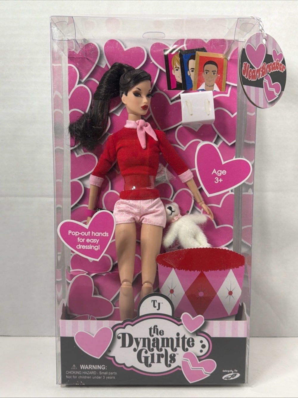 Integrity Toys THE DYNAMITE GIRLS TJ HEARTBREAKER DOLL NEW RARE VHTF NRFP!